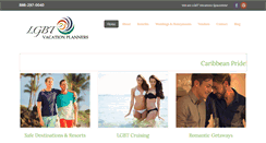Desktop Screenshot of lgbtvacationplanners.com