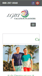 Mobile Screenshot of lgbtvacationplanners.com